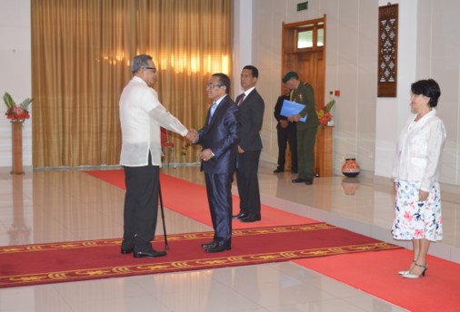 PHL Envoy presents Credentials3